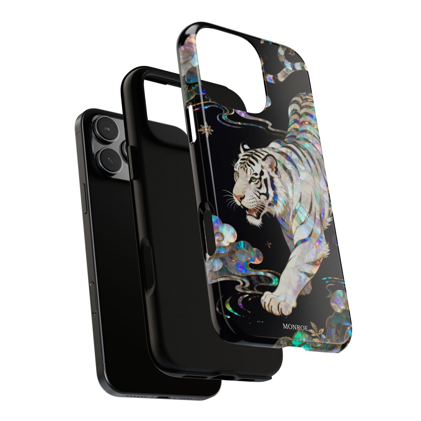Iridescent White Tiger Tough Case