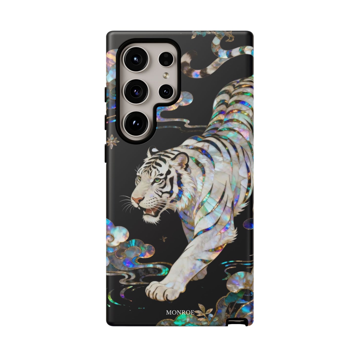Iridescent White Tiger Tough Case