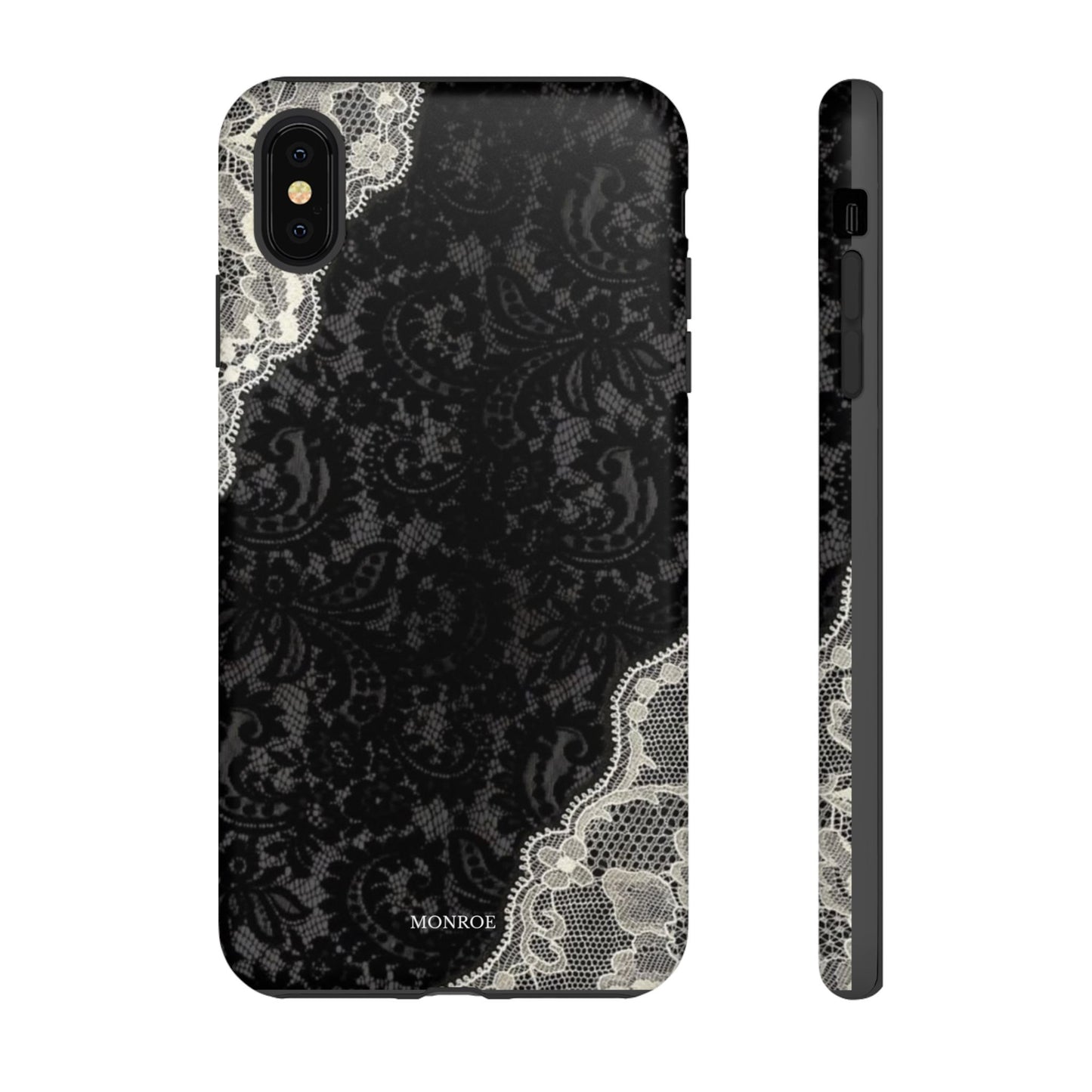 Black & White Edged Tough Case