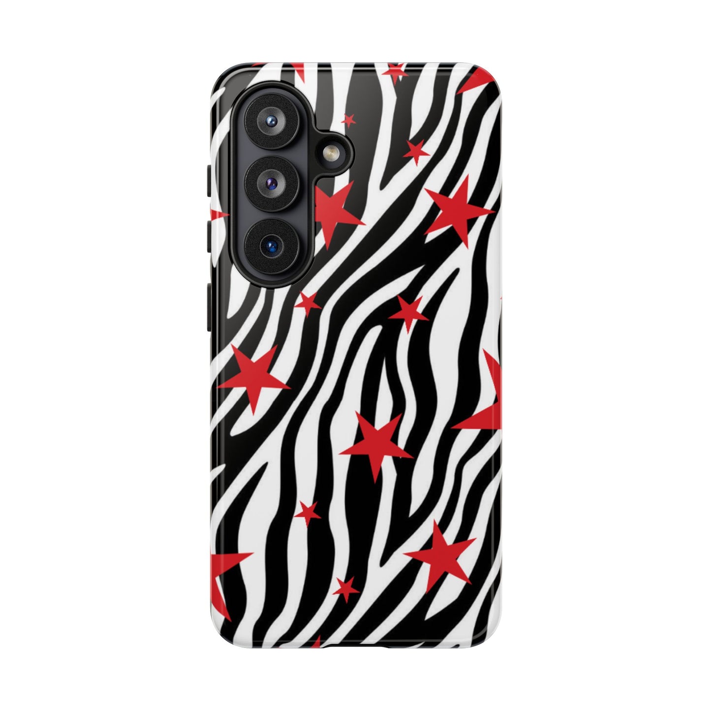 Zebra Red Stripes Tough Case
