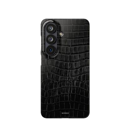 Black Croc Case