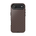 Brown Polka Phone Case