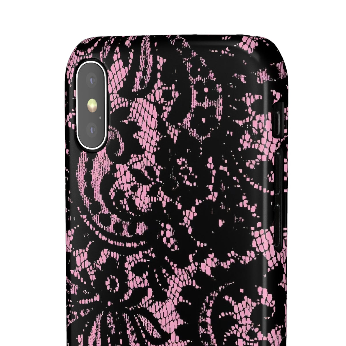 Pink Lace Pattern Case