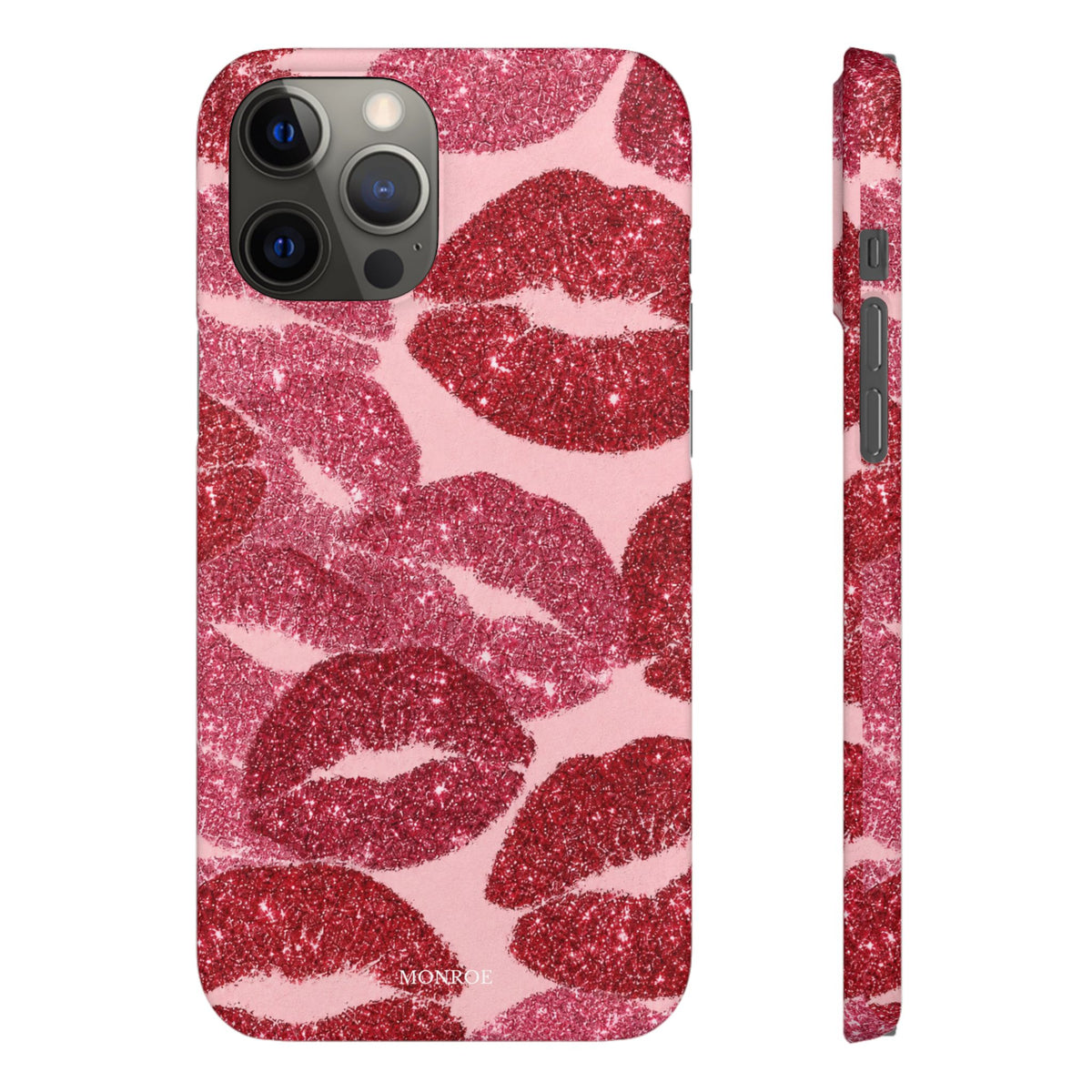 Pink Glitter Kiss Case