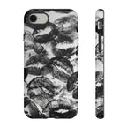 Black and Kiss Design Phone Case