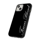 "Forever Blessed" Black Phone Cover