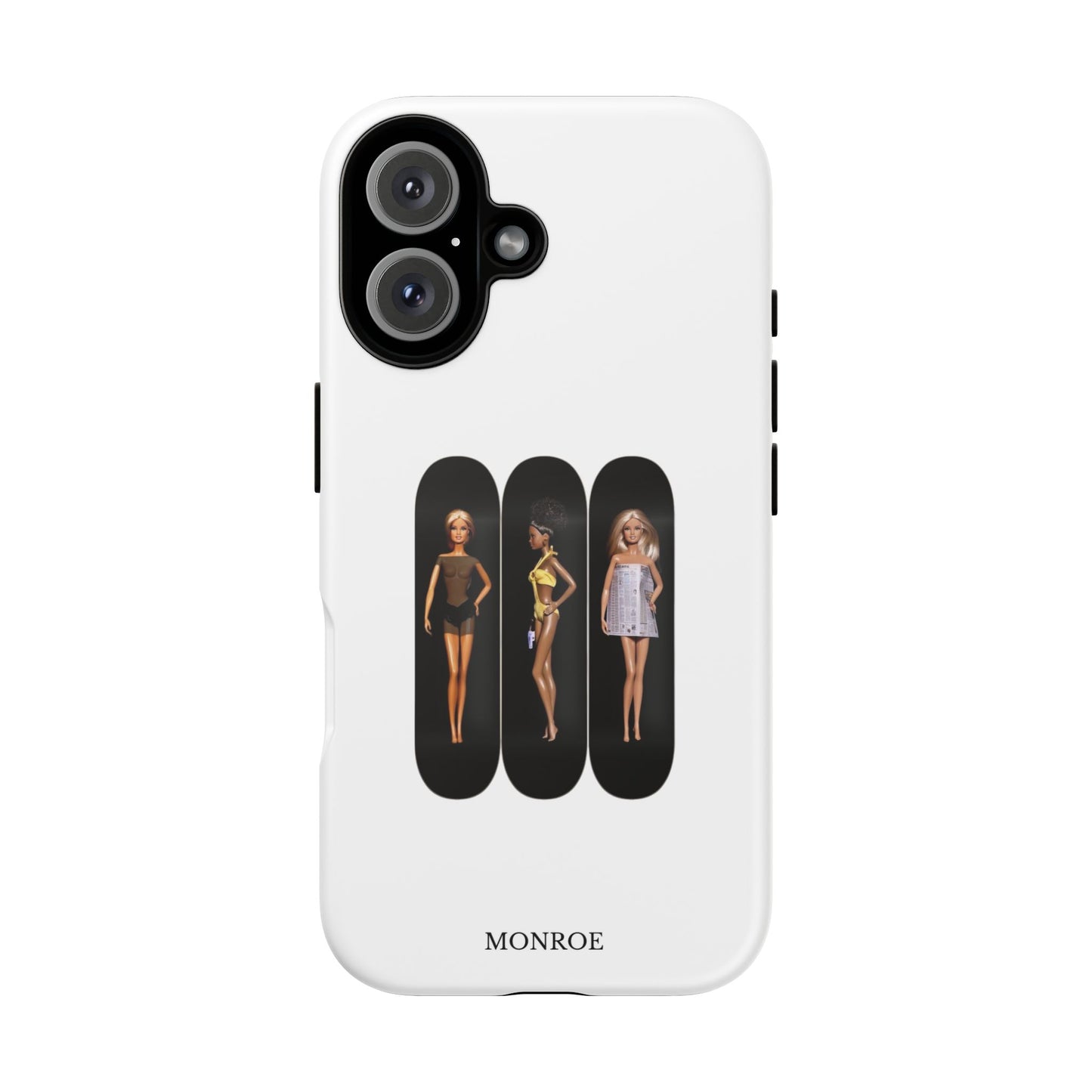 Retro Doll Skateboard Tough Case