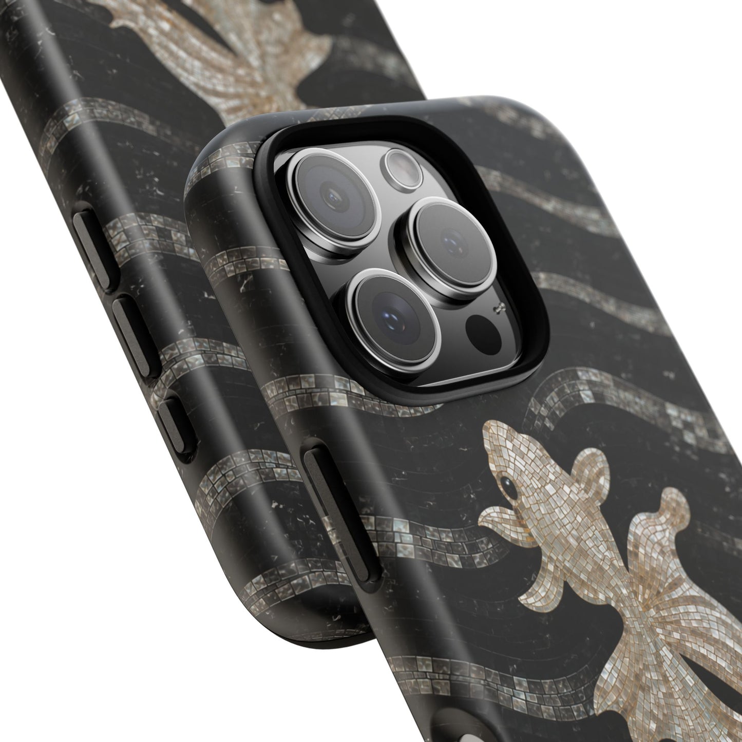 Midnight Fish Mosaic Case