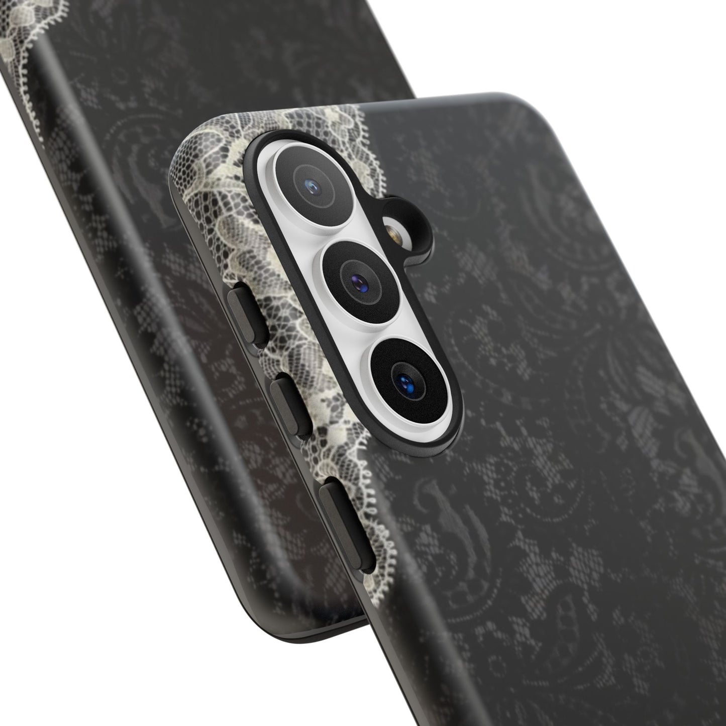 Black & White Edged Tough Case