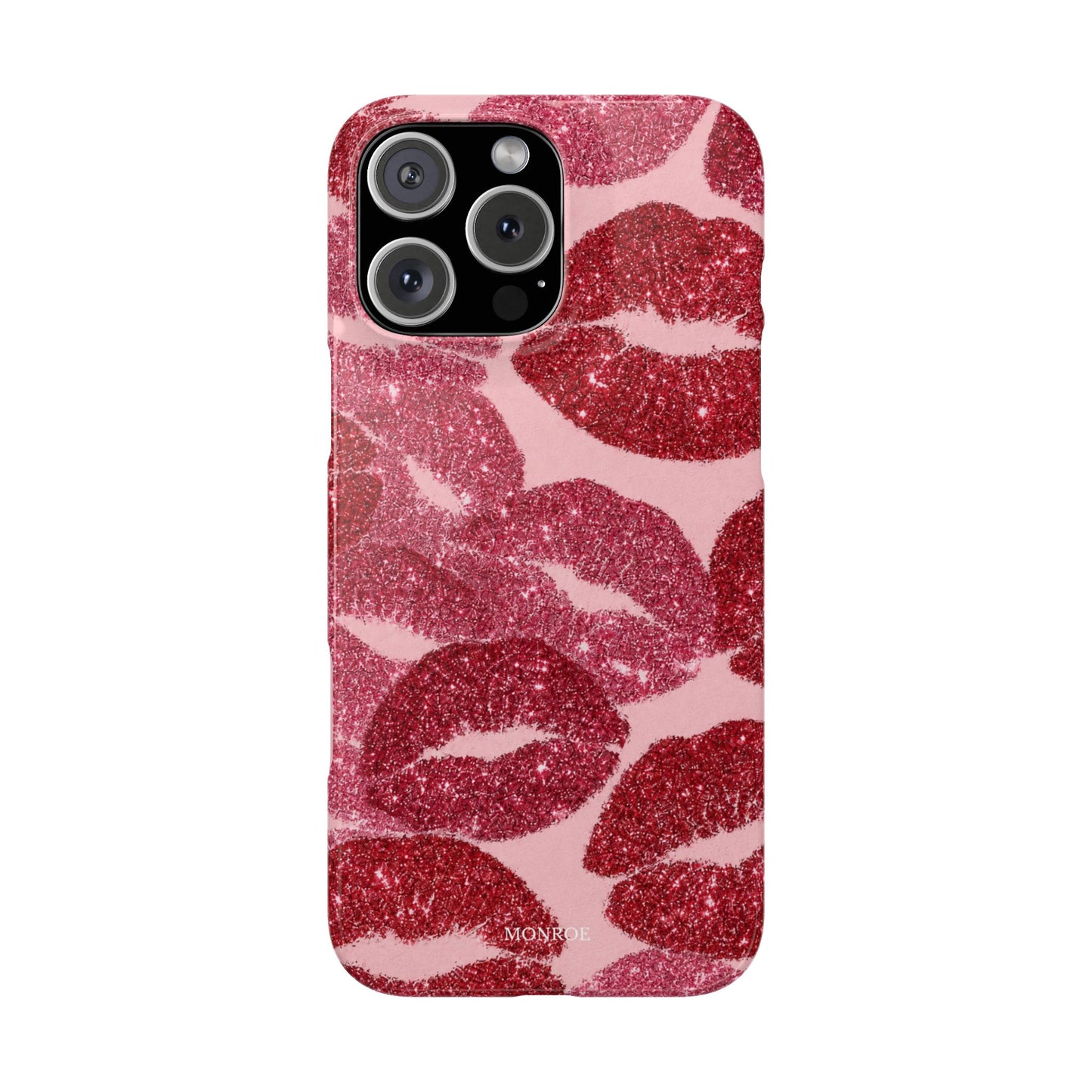 Pink Glitter Kiss Case