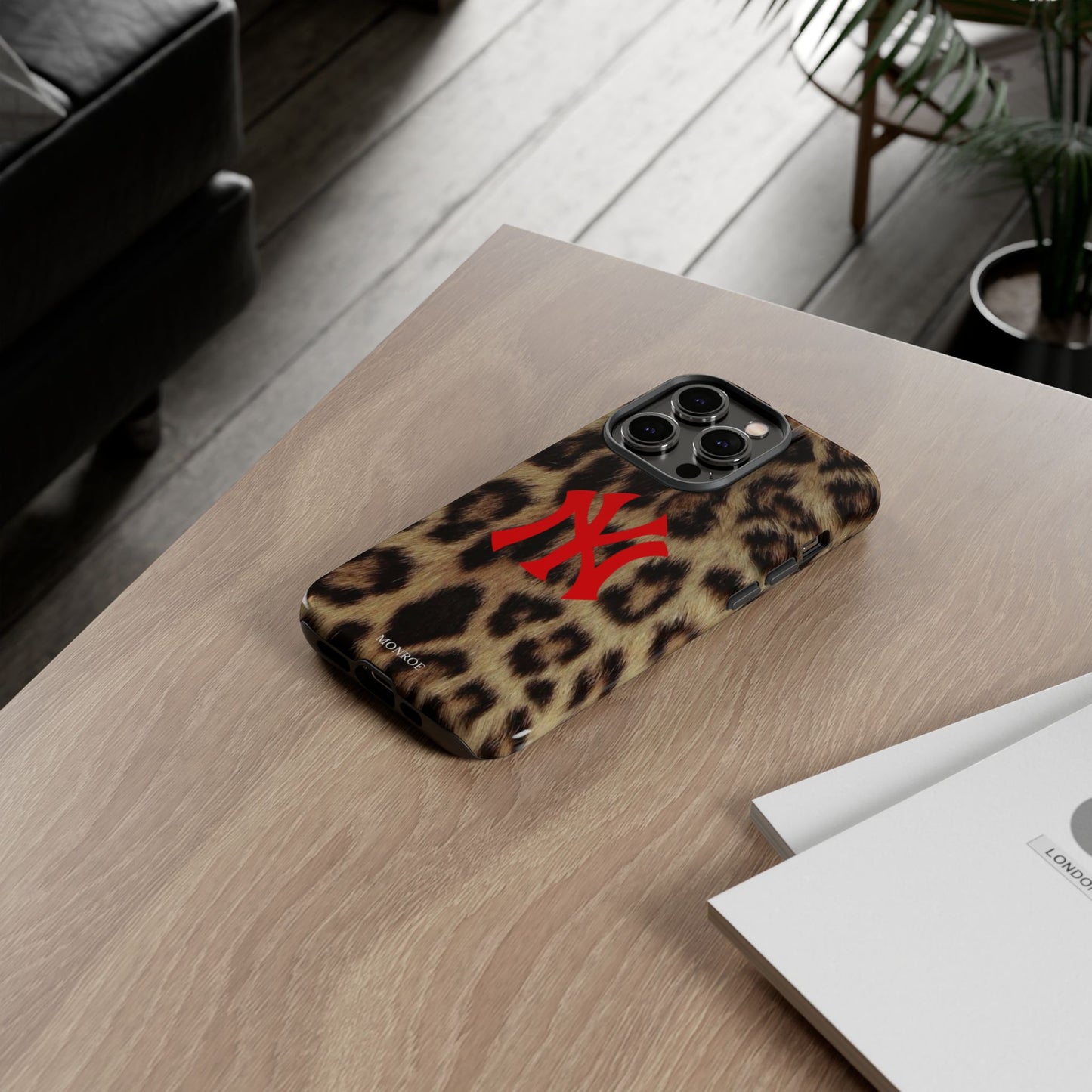 Leopard Print NY Tough Case