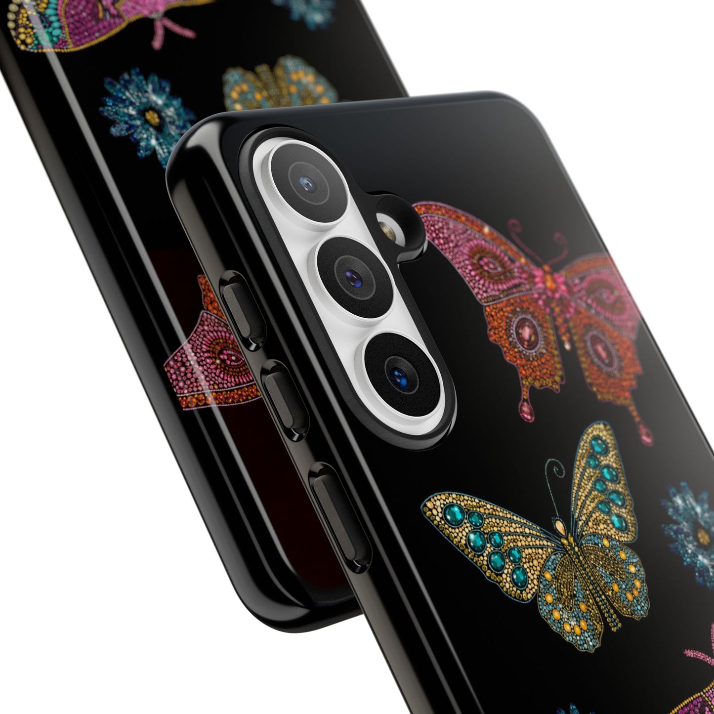 Butterfly Beaded Tough Case