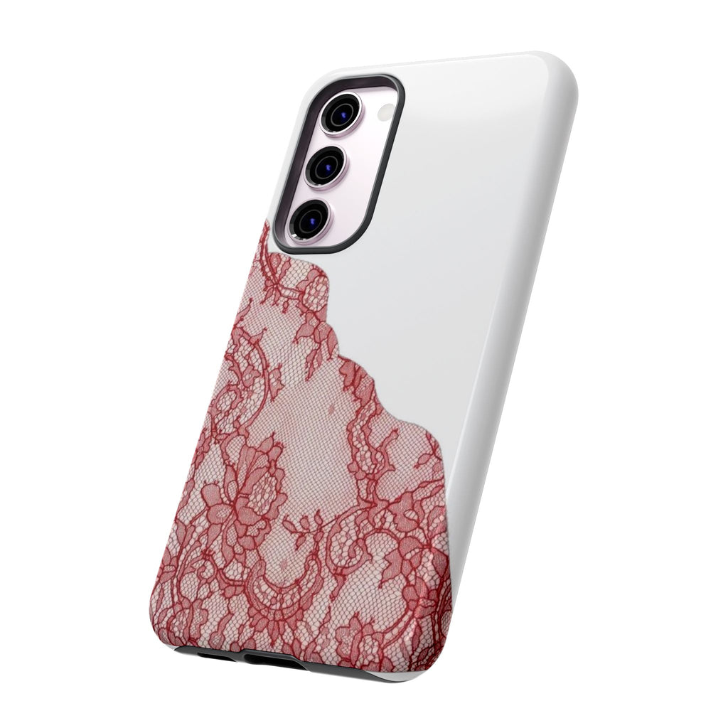 Red Lace Phone Case