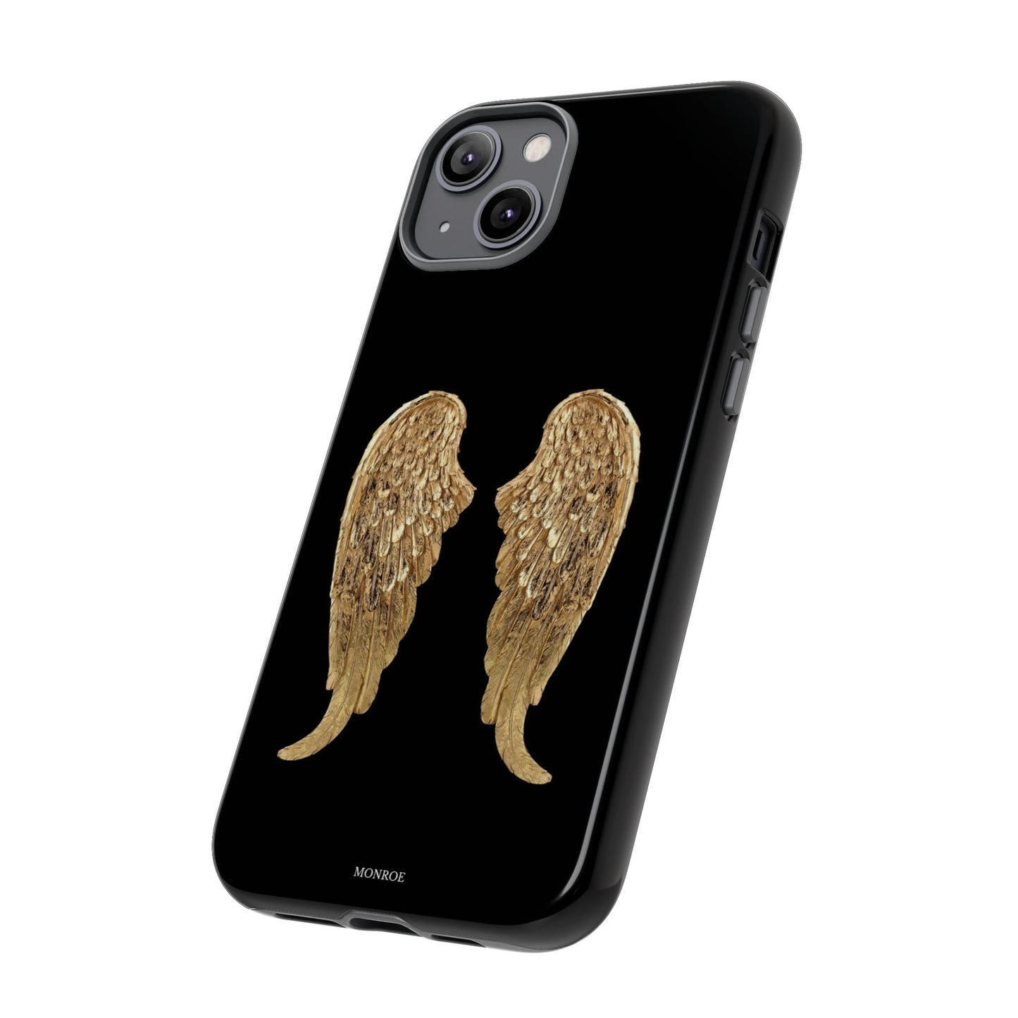 Gold Angel Wings Tough Case