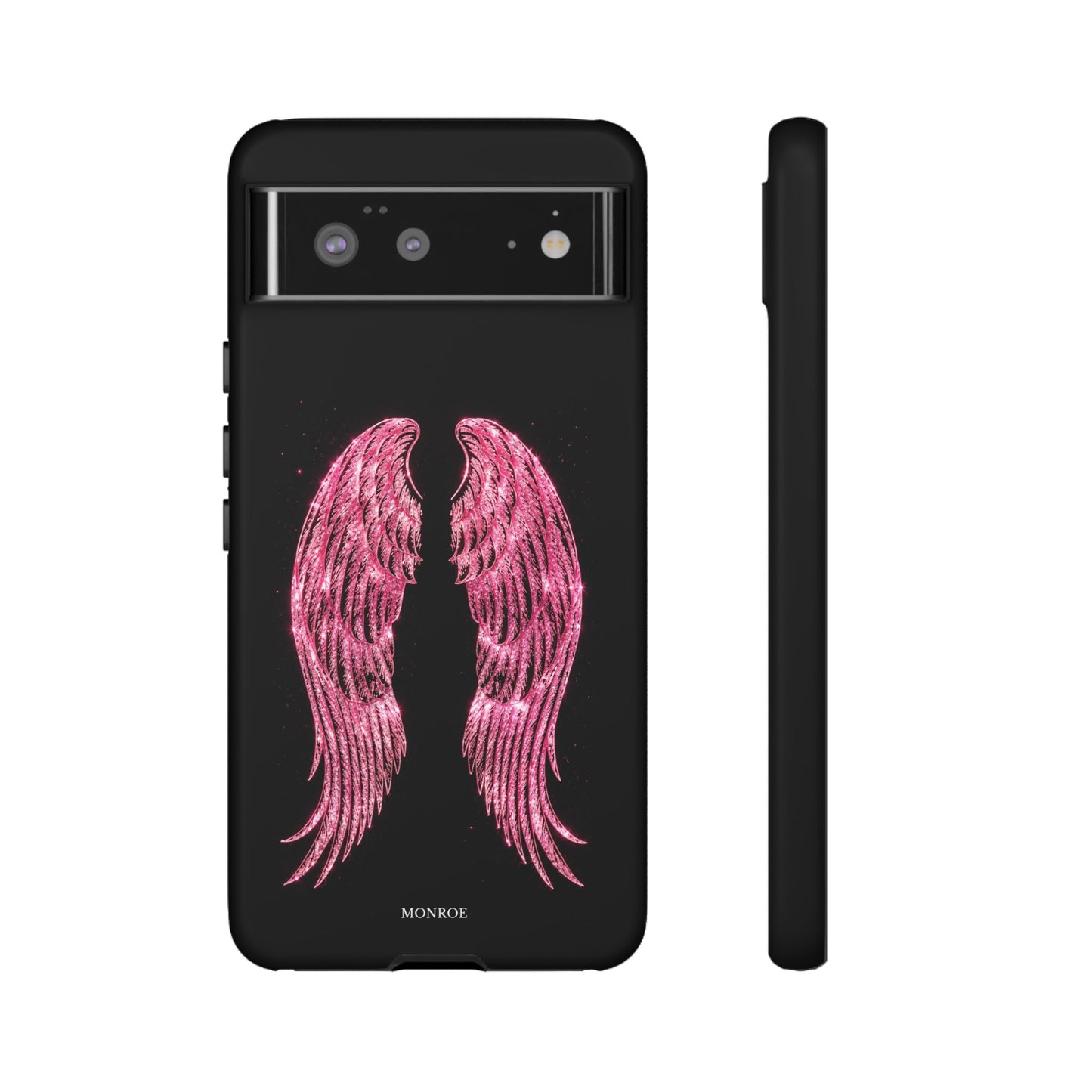 Pink Glitter Angel Tough Case