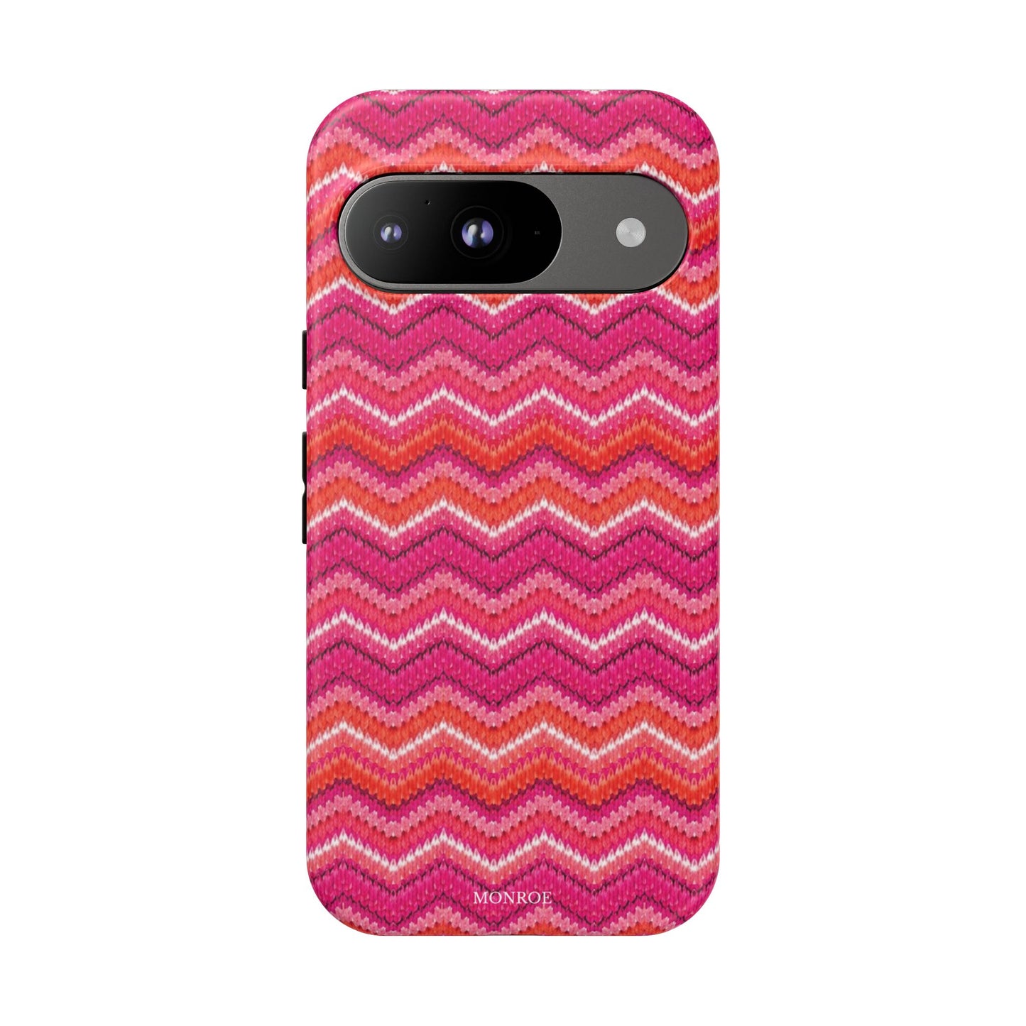 Pink Zigzag Tough Case
