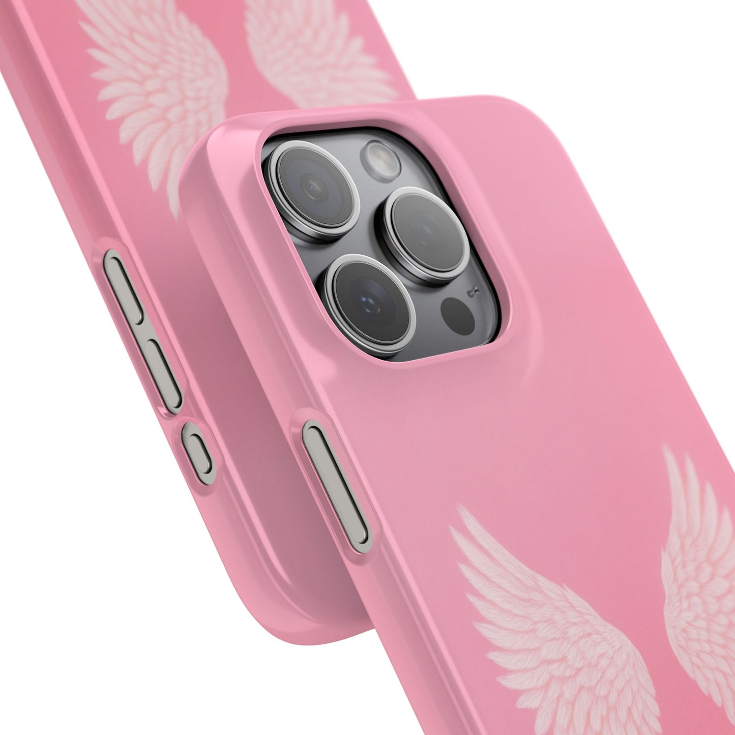 Pink Angel Wings Case