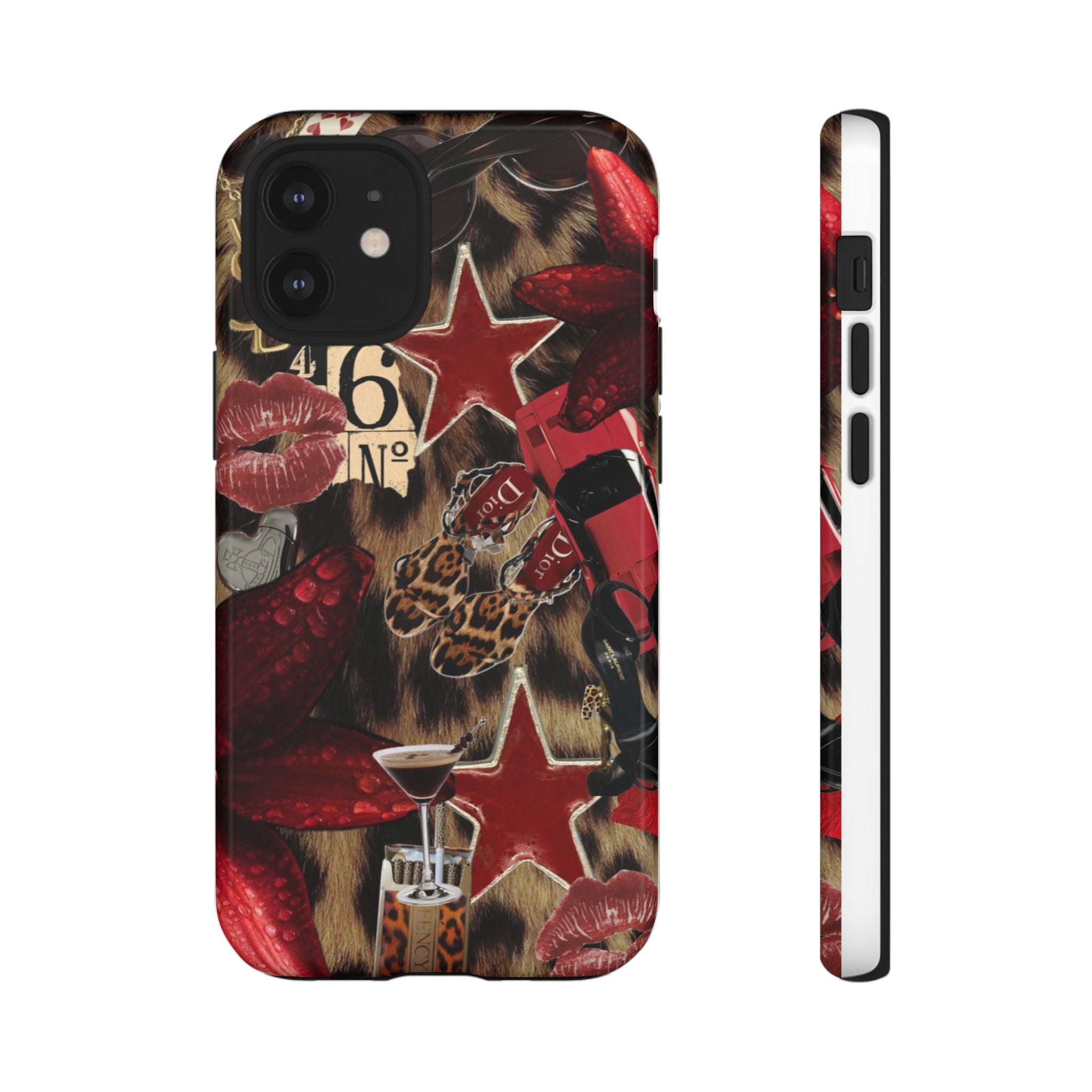 Cheetah Red Phone Case