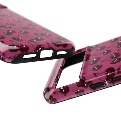 Burgundy Cherries Tough Case