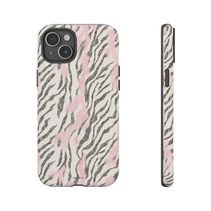 Light Pink Zebra Tough Case