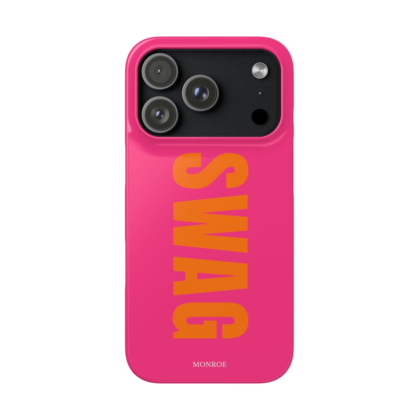 Bold Pink "SWAG" Case