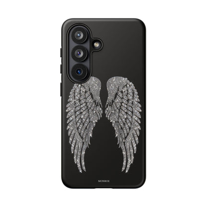 Silver Angel Wings Tough Case