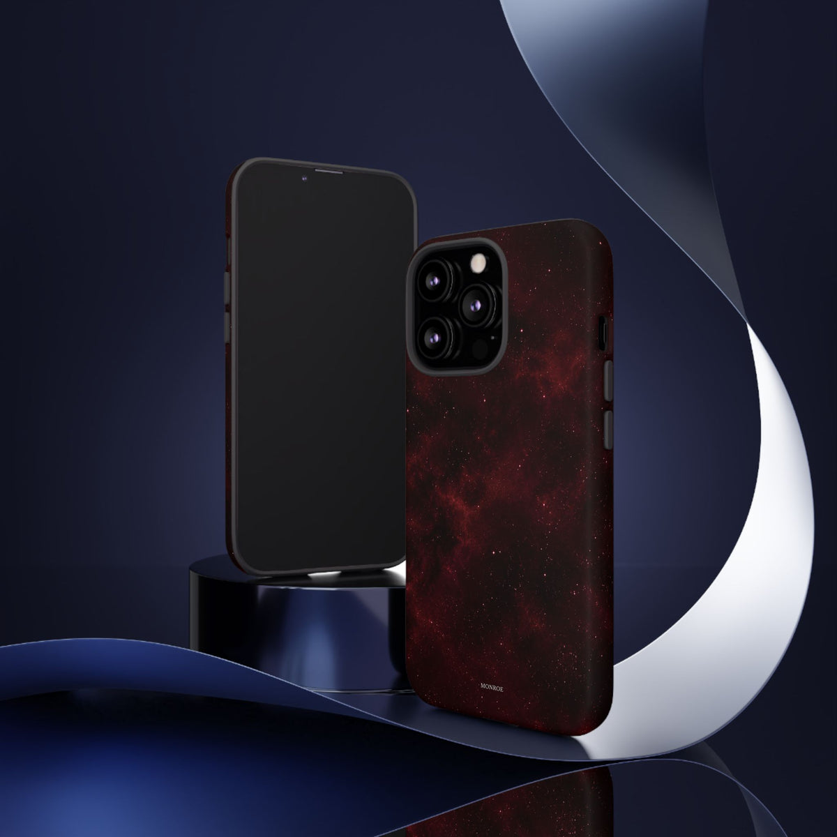 Burgundy Galaxy Tough Case