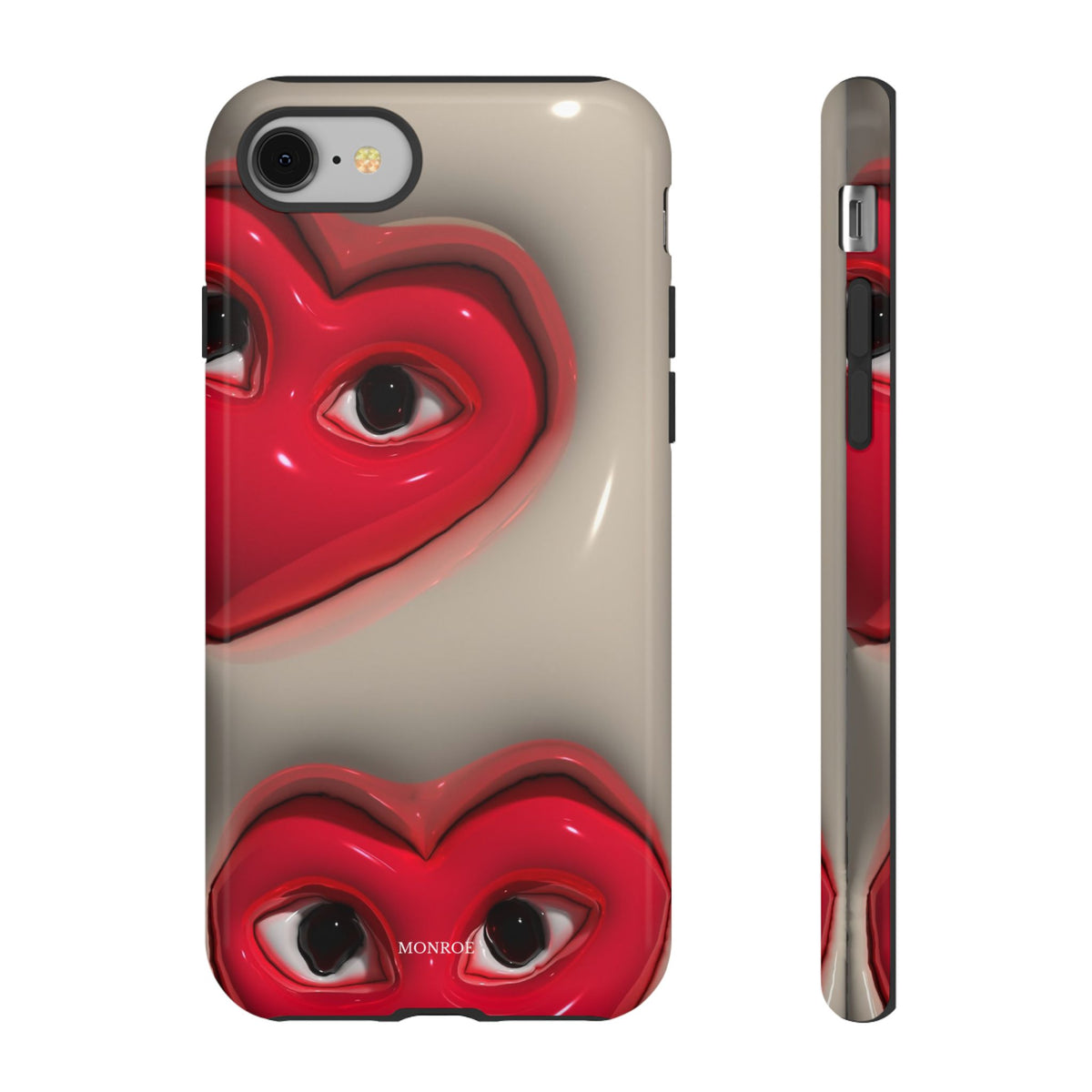 Red Heart Eyes Tough Case