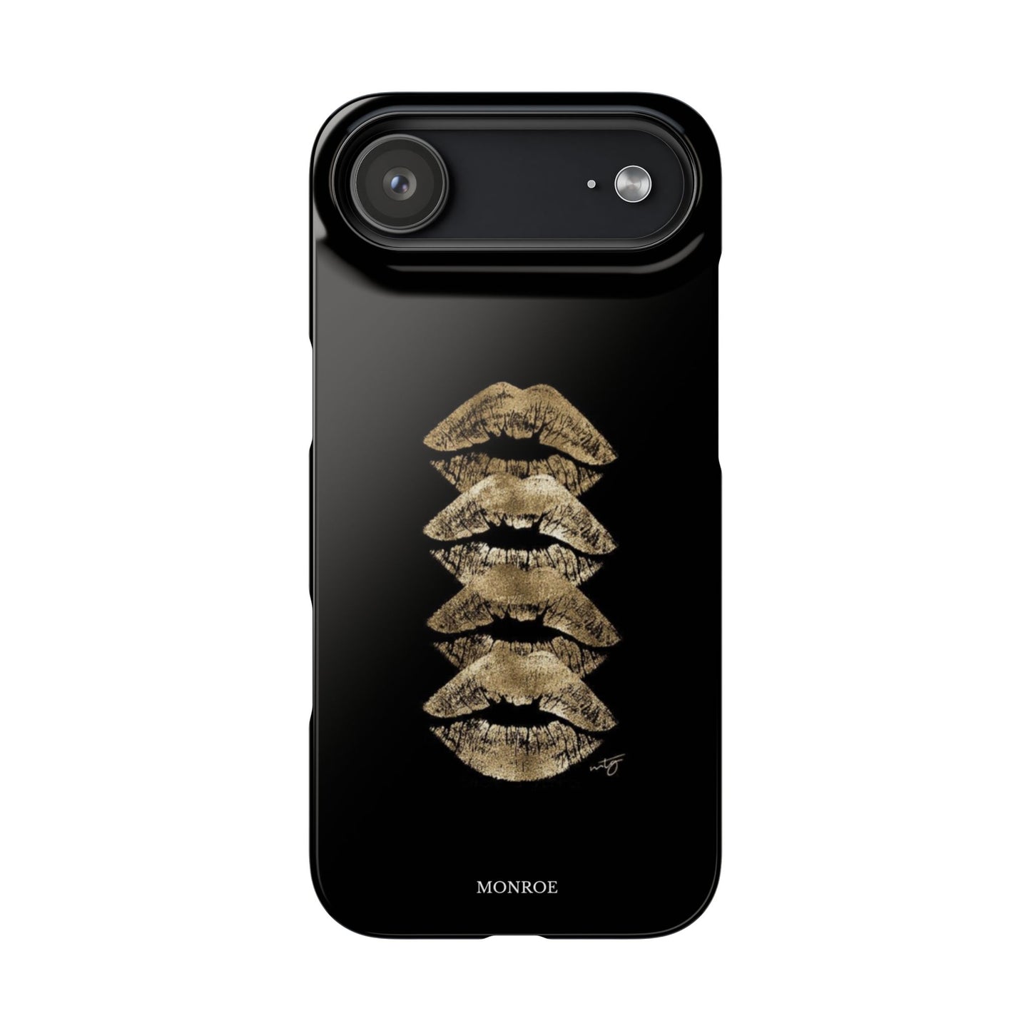 Gold Kiss Stack Case