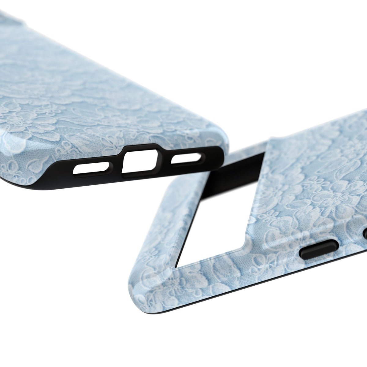 Glacier Blue Lace Tough Case