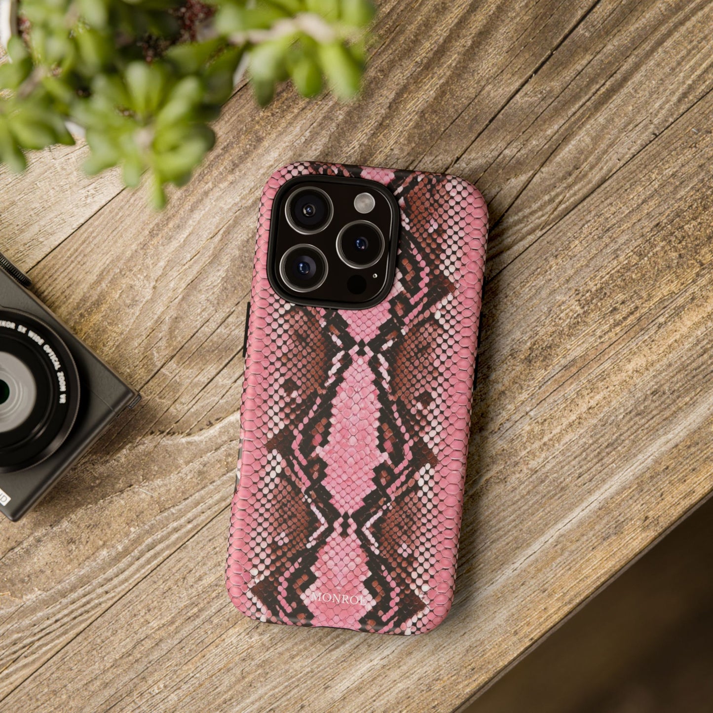 Pink Snake Tough Case