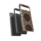 Brown Mandala Tough Protective Case