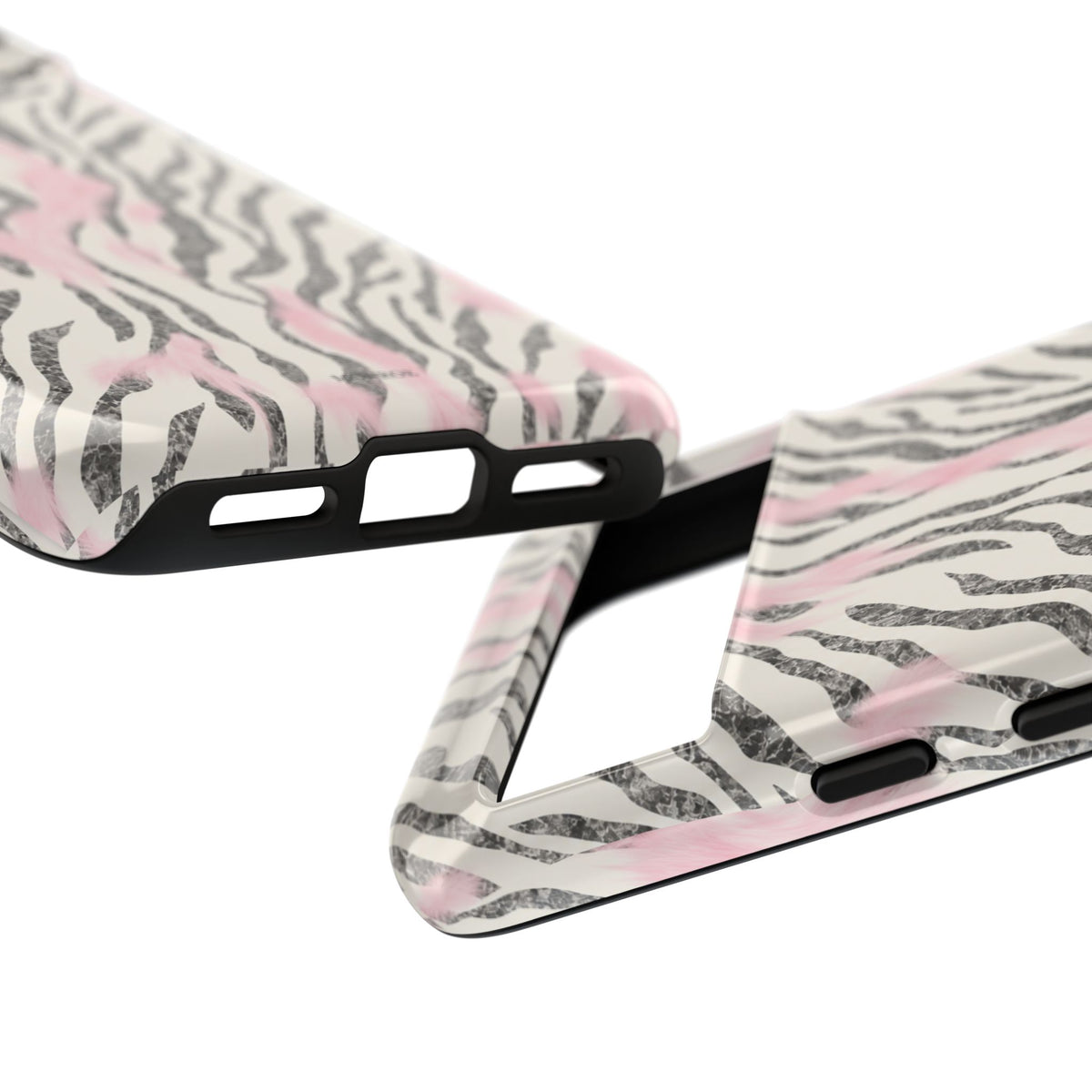 Light Pink Zebra Tough Case