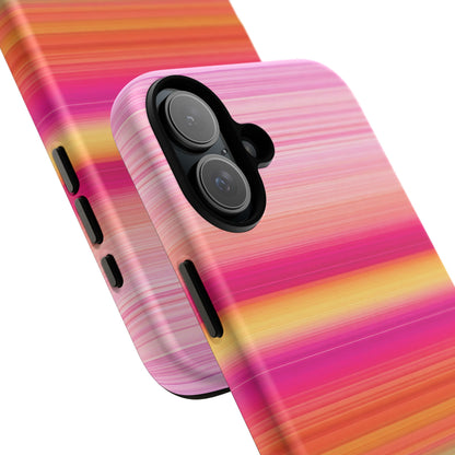 Striped Sunset Tough Case