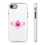 Pink Irish Claddagh Symbol Tough Phone Case