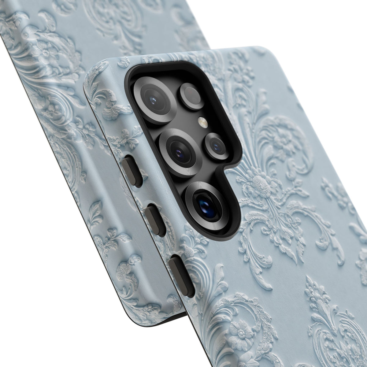 Blue Vintage Pattern Tough Case