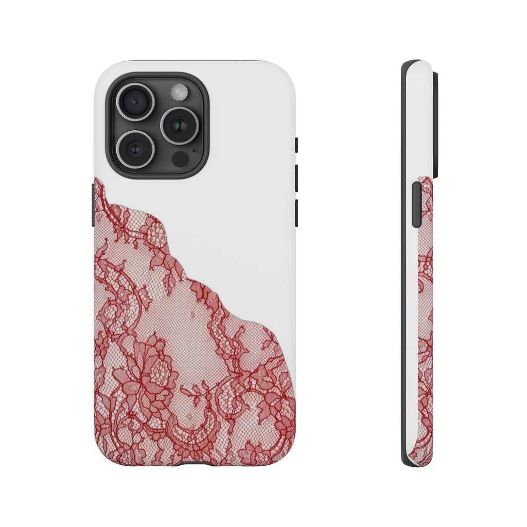 Red Lace Phone Case