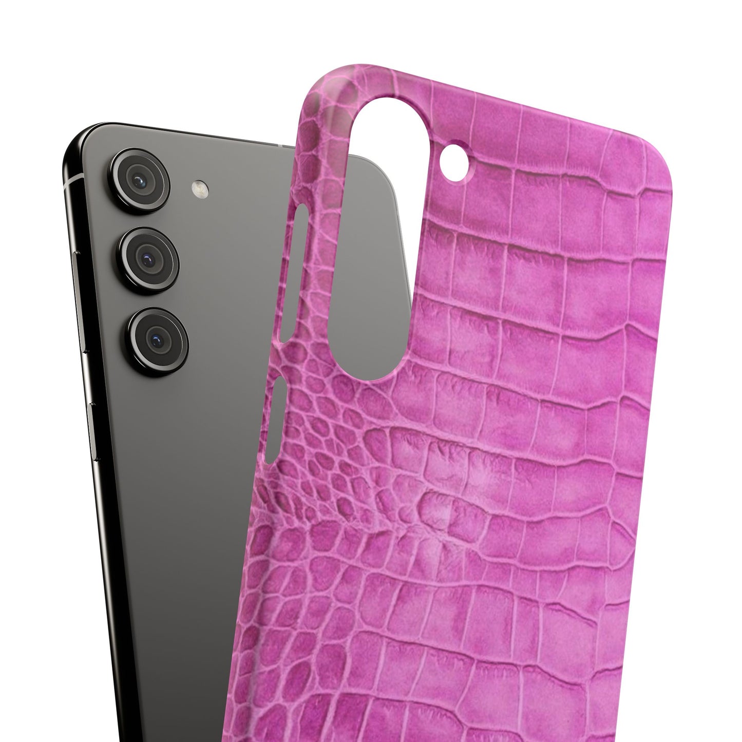 Purple Croc Case