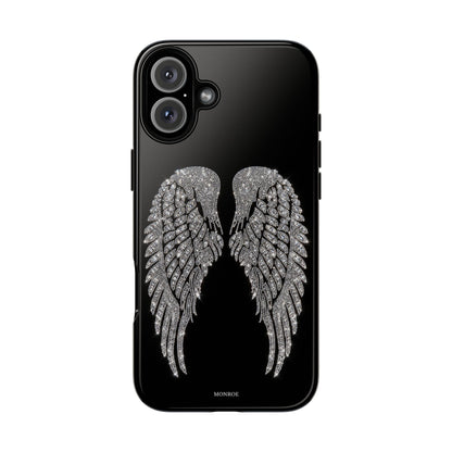 Silver Angel Wings Tough Case
