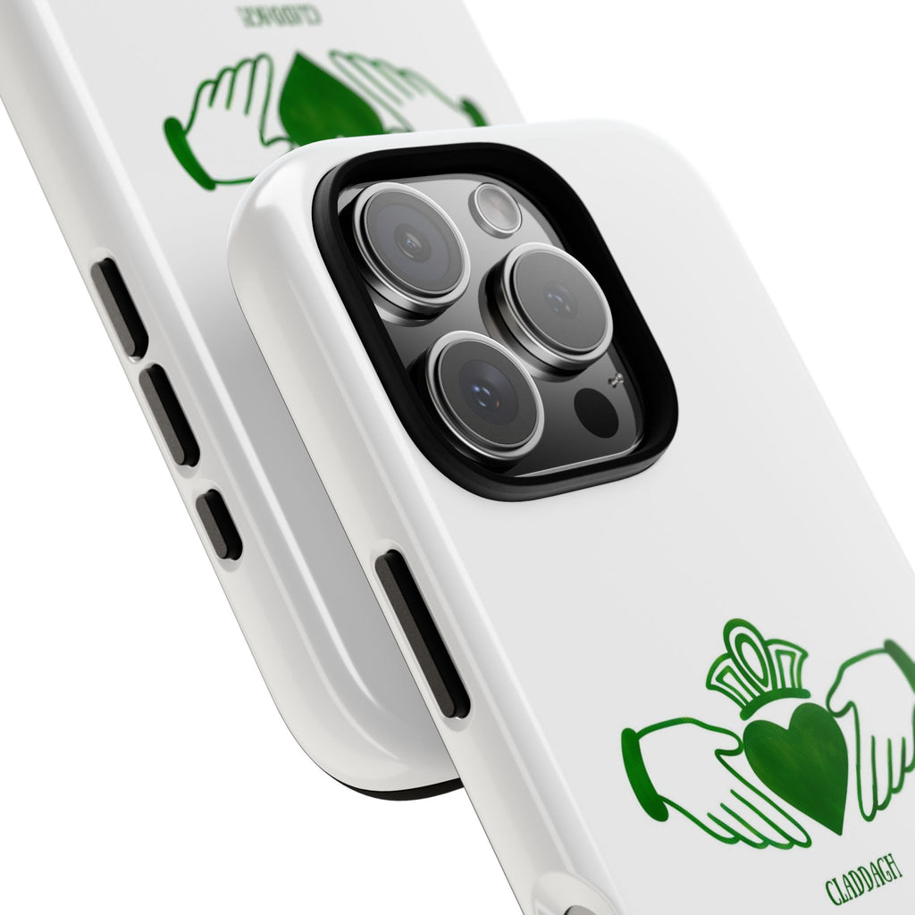 Irish Claddagh Symbol Green Tough Case