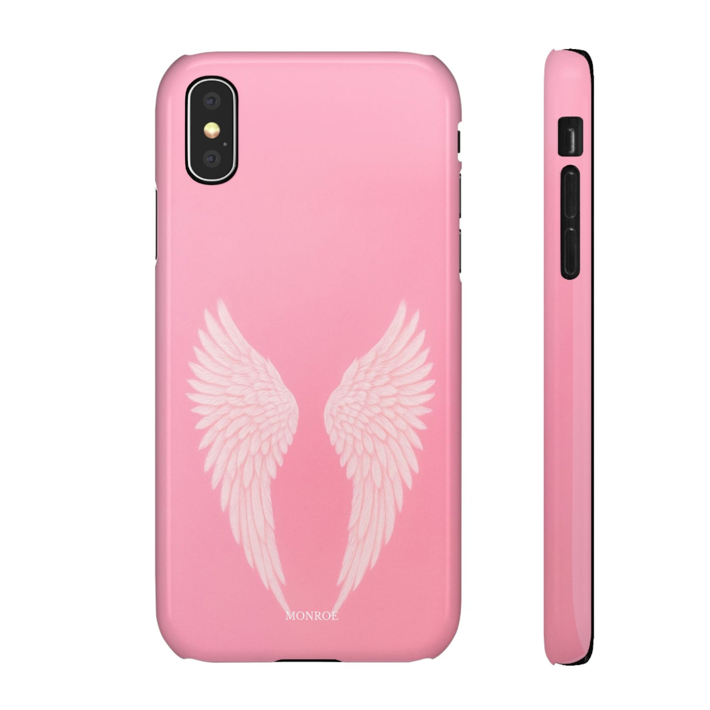Pink Angel Wings Case