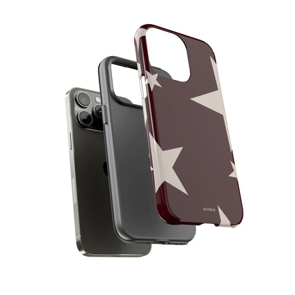 Burgundy Stars Tough Case