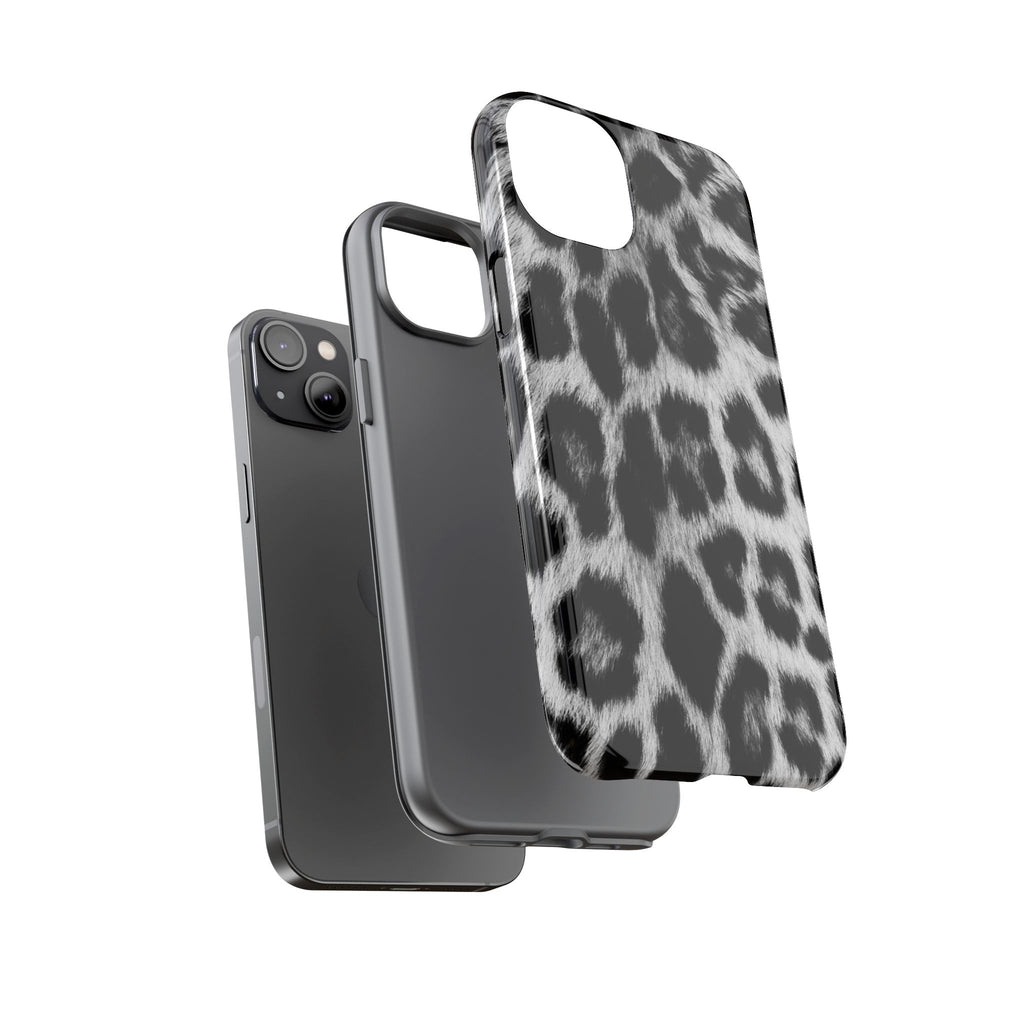 B&W Leopard Phone Case