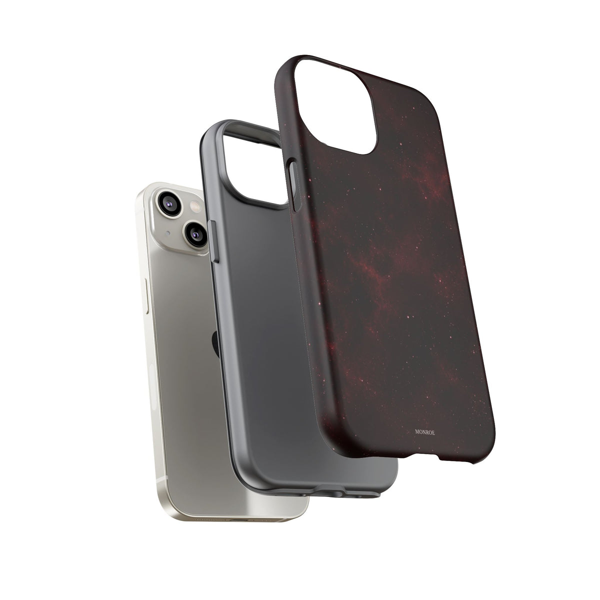 Burgundy Galaxy Tough Case