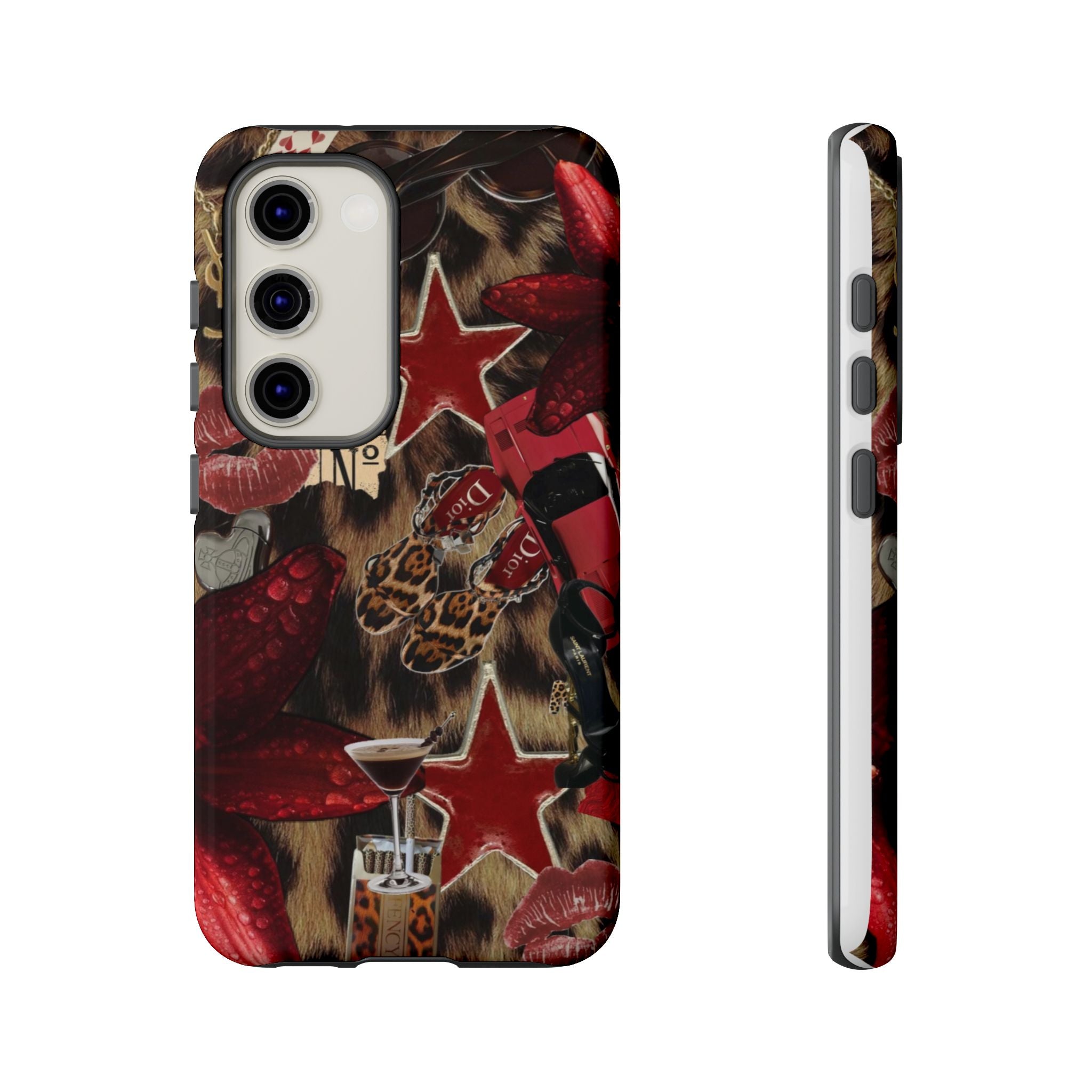 Cheetah Red Phone Case