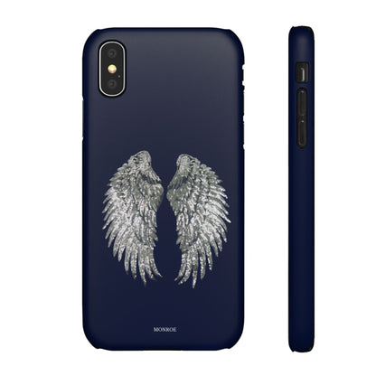 Navy Angel Wings Case