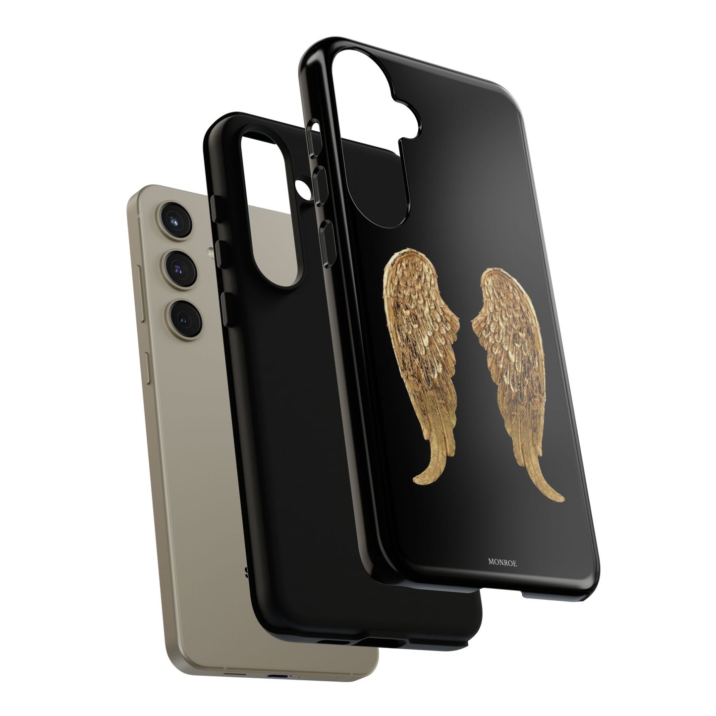 Gold Angel Wings Tough Case