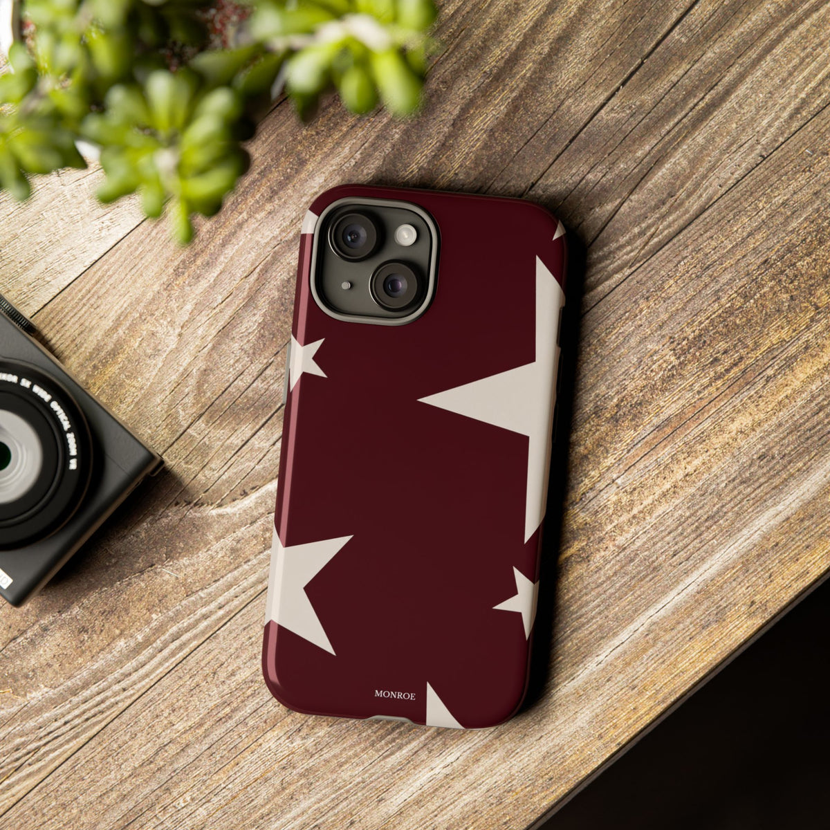 Burgundy Stars Tough Case