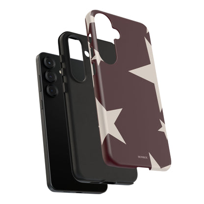 Burgundy Stars Tough Case
