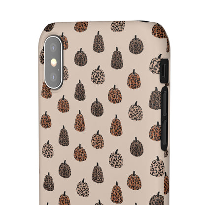 Leopard Pumpkin Case